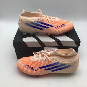 Adidas F50 Sparkfusion League FG Womens Soccer Cleats Orange JI0011 Size 7.5 NEW